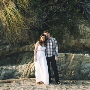 Mara Hoffman swim white maxi beach dress